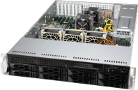 Supermicro SuperChassis 2U (OEM)LA25TQC-R609LP/ no HDD(8)LFF/ optional  LFF(2)+SFF(2)/ 7xLP/ 2x600W Platinum(12" x 13", 13.68" x 13", 12" x 10")E-ATX, ATX/ Backplane 8xSATA3/SAS3