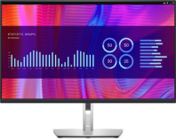 Dell 31.5" P3223DE S/BK ( IPS; 16:9; 350 cd/m2; 1000:1; 2560x1440; 5ms; 178/178; 2xDP; HDMI, USB-C; 4xUSB; RJ45; Swiv; HAS; Pivot)