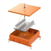 Коробка металлическая огнестойкая 70-0390-FR2.5-24 E15-E120 RAL2004 200x200x65 (4 шт/кор)