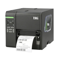 TSC ML240P, 4", 203 dpi, 6 ips , 64MB SDRAM, 128MB Flash, WiFi slot-in, RS-232, USB 2.0, Ethernet, USB Host, 2.3" color LCD , 1 status indicator,Windows labeling software CD, Quick Installation Guide
