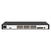 SNR Управляемый коммутатор уровня 2+, 24 порта 10/100/1000Base-T, 4 порта 1/10G SFP+, встроенный БП ~220V AC, разъем для АКБ 12V с возможностью заряда