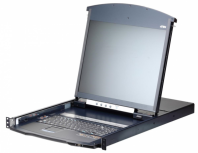 ATEN 1L/1R 16p C5 D.Rail LCD KVM over IP SW