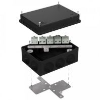 Коробка огнестойкая для о/п 40-0310-FR6.0-10 Е15-Е120 RAL9005 150х110х70 (6 шт/кор)