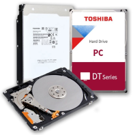 Toshiba Desktop HDD 3.5" SATA 2Tb, 7200rpm, 256MB buffer, 512e, SMR, DT02ACA200, 1 year