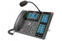 Fanvil X210i 2xEthernet 10/100/1000, HD Voice, 20 SIP Lines, 10 Line Key, 116 DSS Keys, IPV6/OPUS, 4.3+2*2.4 Multi Color Screen, WIFI & Built-in Bluetooth, POE + Gigabit, Gooseneck Mic, PSU