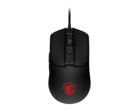 Mouse MSI FORGE GM100, Wired, 108g, DPI 6400, Symmetrical design, black