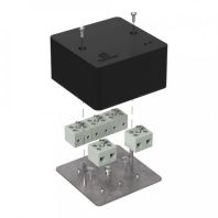 Коробка огнестойкая для кабель-канала 40-0460-FR6.0-10 Е15-Е120 RAL9005 85х85х45 (44 шт/кор)