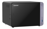 QNAP SMB QC 2GhzCPU/4Gb/upto 6HDD, up to 22 with TL-D1600S/SATA(3,5" 2,5")/ 2xUSB3.2/1xHDMI/1xExp.slot/2x2,5Gb 2x10Gb(SFP+)/iSCSI/1xPS/2YW