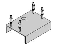 DOORHAN Площадка монтажная привода Sliding-3000, DHSL3000-BASE