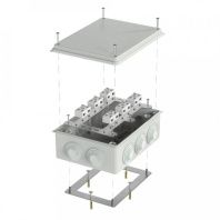 Коробка огнестойкая для о/п 40-0320-FR6.0-4-12-Р Е15-Е60 RAL7035 200х150х75 (5 шт/кор)