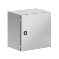 Корпус навесной STH с М/П из нержавеющей cтали AISI316 ВxШxГ 400x400x300 мм, с фланцем, IP66