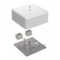 Коробка огнестойкая для кабель-канала 40-0470-FR6.0-6 Е15-Е120 RAL9003 103х103х45 (22 шт/кор)