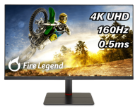 27'' AOPEN 27XV5KVymipruzx IPS, 3840x2160, 1 / 0,5ms, 400cd, 160Hz, 1xHDMI(2.1) + 1x DP(1.4) + 1x Type-C(65W) + Audio out + USB2.0x2(2up 2down)+ Speakers 3Wx2, H.Adj. 110 (by ACER)