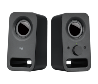 Logitech Speaker System Z150, 2.0, 3W (RMS), Black, [980-000814]