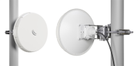 MikroTik Wireless Wire nRAY (Pair of preconfigured nRAYG-60ad devices for 60Ghz link (60GHz antenna, 802.11ad wireless, two core 1.2GHz CPU, 256MB RAM, 1x Gigabit LAN, RouterOS L3, POE, PSU) for 1Gbps