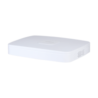 DAHUA 8-канальный IP-видеорегистратор c PoE, 4K, H.265+ и ИИ Входящий поток до 256Мбит/с; сжатие: H.265+, H.265, H.264+, H.264, MJPEG; разрешение записи до 16Мп; накопители: 1 SATA III до 16Тбайт; вос