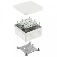 Коробка огнестойкая для о/п двухкомпонентная 60-0300-FR6.0-12 Е15-Е120 RAL9003 100х100х50 (14 шт/уп)