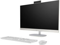 HP 27-cr1018ci NT 27" FHD(1920x1080) Intel Ultra7-155U, 16GB DDR5 5600 (1x16GB), SSD 512Gb,  Intel Internal Graphics, noDVD, kbd(rus)&mouse wireless, HD Webcam,  Shell White, FreeDOS, 1Y Wty
