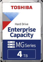 Toshiba Enterprise HDD 3.5" SAS 4TB, 7200 rpm, 512MB buffer, MG10SDA400E, 1 year