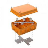 Коробка огнестойкая для о/п 40-0310-FR2.5-6 Е15-Е120 RAL2003 150х110х70 (6 шт/кор)