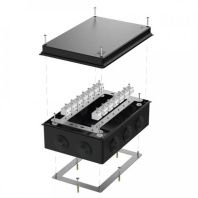 Коробка огнестойкая для о/п 40-0330-FR6.0-28 Е15-Е120 RAL9005 260х175х90 (7 шт/кор)