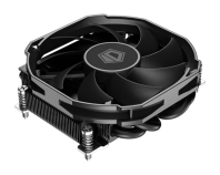 ID-COOLING IS-30A BLACK AMD AM5/AM4 низкопрофильный высота 30mm (36шт/кор, TDP 100W, PWM, 4 тепл.трубки прямого контакта, FAN 92mm) BOX