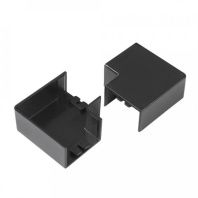 Поворот на 90 градусов 40х16 чёрный (4 шт/комп)