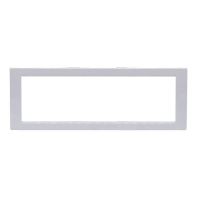 Рамка универсальная на 6 модулей, цвет белый