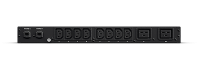 CyberPower ATS PDU20MHVCEE10AT Metered, 1U type, 16Amp, plug IEC 309 16A, (8) IEC 320 C13 (2) IEC 320 C19