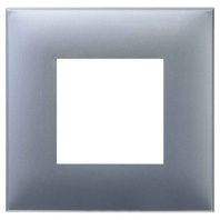 Рамка 1 пост (2 мод.), Avanti, закаленная сталь