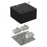 Коробка огнестойкая разветвительная для кабель-канала 40-0460-FR6.0-4-6-Р Е15-Е60 RAL9005 85х85х45 (44 шт/кор)