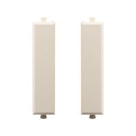 Комплект модульных заглушек, Avanti, ванильная дымка, 0,5 модуля 2 штуки