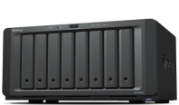 Synology QC 3,35GhzCPU/8Gb(32)/RAID0,1,10,5,6/upto 8HP HDD SATA(3.5', 2.5')upto18 (2xDX517)+2xM.2 slot/3xUSB3.2/2eSATA/2xGbE(+1Expslot)/1x10GbGbE/iSCSI/2xIPcam(upto75)/1xPS/1YW