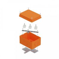 Коробка огнестойкая для о/п 40-0351-FR10.0-6 E15-E120 для о/п RAL2003 150х110х90 (6 шт/кор)