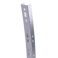 Профиль криволинейный, L1854, толщ.2,5 мм, на 15 рожков, цинк-ламель