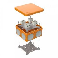 Коробка огнестойкая для о/п двухкомпонентная 60-0300-FR6.0-8 Е15-Е120 RAL2003 100х100х50 (14 шт/кор)