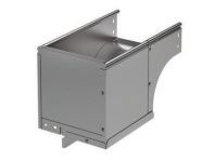 Угол вертикальный внешний CDSD 90 осн.100 H100 в комплекте с крепежными элементами и соединительными пластинами