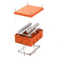 Коробка огнестойкая для о/п 40-0320-FR6.0-28 Е15-Е120 RAL2003 200х150х75 (5 шт/кор)