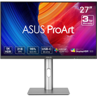 ASUS 27" ProArt PA278CGV IPS 5120x2880 5ms 350cd HDR10 60Hz HDMI USB-Hub*2 DP MM Swivel Pivot HAS Black-Silver