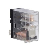 Реле миниатюрное промышленное, 1CO, ком. ток 12А, AgSnO2, напряжение 24V DC, опция: светодиод