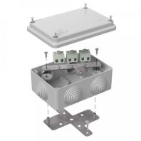 Коробка огнестойкая для о/п 40-0340-FR2.5-6 Е15-Е120 RAL7035 120х80х50 (20 шт/кор)