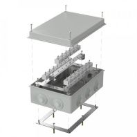 Коробка огнестойкая для о/п 40-0330-FR6.0-40 Е15-Е120 RAL7035 260х175х90 (7 шт/кор)
