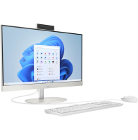 HP 27-cr0003ci NT 27" FHD(1920x1080) Ryzen 7 7730U, 16GB LPDDR5 5500 (2x8GB), SSD 512Gb,  AMD integrated graphics, noDVD,Rus/Eng kbd&mouse wireless, HD Webcam, Shell White, FreeDos, 1Y Wty