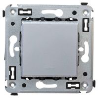 Инвертор одноклавишный в стену, Avanti, закаленная сталь