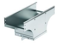 Ответвитель-переходник TDSA Т-образный вертикальный 100/300 в комплекте с крепежными элементами и соединительными пластинами, необходимыми для монтажа