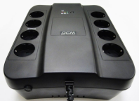 Powercom Back-UPS SPIDER, Line-Interactive, 850VA/510W, Tower, 8xSchuko outlets (4 surge & 4 batt), USB (688276)