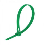 Многоразовая хомут-стяжка 120 х 7,5 мм (темно-зеленая) (50 шт/500 шт уп/кор)