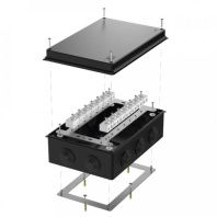 Коробка огнестойкая для о/п 40-0330-FR10.0-28 Е15-Е120 RAL9005 260х175х90 (7 шт/кор)