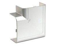 Угол плоский 140х50 мм, цвет серый металлик