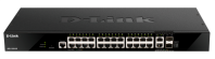 D-Link PROJ Управляемый L3 стекируемый коммутатор, 24x1000Base-T, 2x10GBase-T, 2x10GBase-T, 2x10GBase-X SFP+, CLI, порт управления 1000Base-T, консольный порт RJ-45